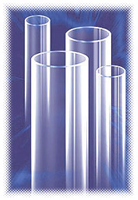 Clear Fused Quartz Tubes